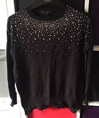 rose gold sequin jumper