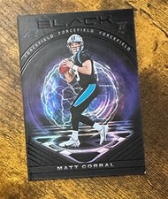2022 Panini Black ForceField #13 Matt Corral RC -read- #X11331