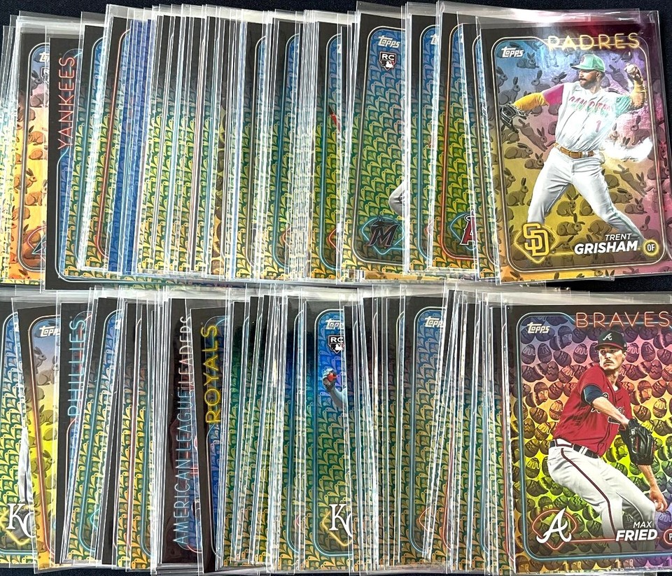 2024 Topps Series 1: MISC EASTER HOLIDAY VAR - Egg & Rabbit SSP - Pick From List