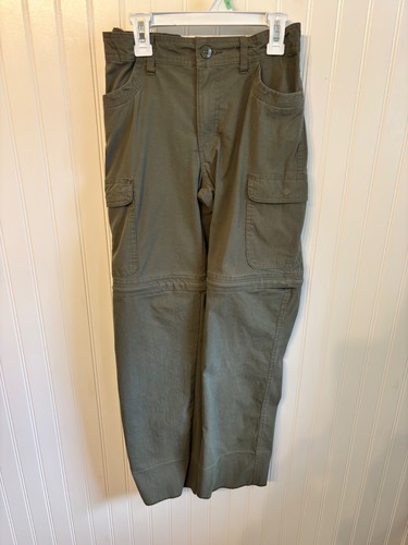 Boy Scouts Of America Switchback Uniforme Pantalones Juveniles Talla 12 Convertible BSA