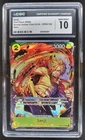 2024 ONE PIECE SANJI RARE BANDAI GAMES FEST OP03-102 CGC 10 D PT