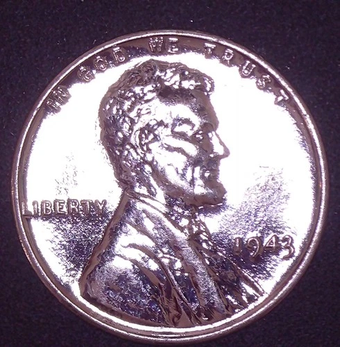 1943 P Lincoln, Wheat Reverse Cent Uncirculated