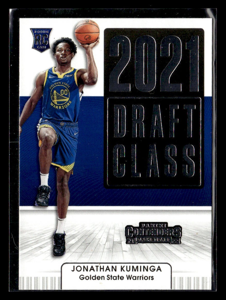 2021-22 Panini Contenders #7 Jonathan Kuminga 2021 Draft Class card