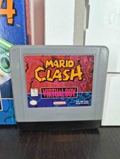 MARIO CLASH - NINTENDO VIRTUAL BOY 1995! CIB NICE! RARE TESTED