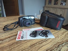 Pentax Zoom 105-R 35mm AF Film Camera Point Shoot Camera TESTED  WORKING
