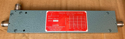 Narda 3041-10 Coaxial Directional Coupler 500 - 1,000 MHz w/ Female N Connectors