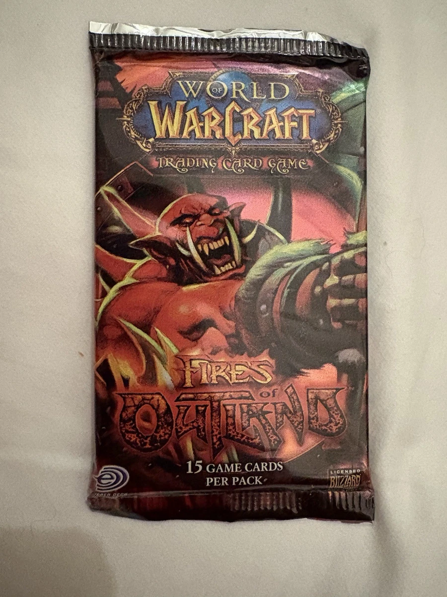 World of Warcraft TCG Sealed Collectible Card Game Packs for sale