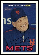 2016 Topps Heritage #270 Terry Collins New York Mets NM+