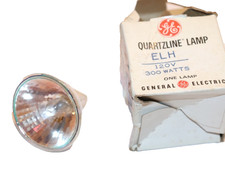 PROJECTOR LAMP -ELH -300W 120V -GE -for CAROUSEL Custom 850 H-K -vintage
