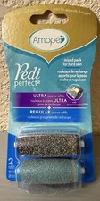 Amope Pedi Perfect Electronic Foot File Refills  1 Ultra Coarse/1 Regular  NEW