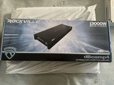 Rockville dBcomp4 3000W Class D 1OHM Competition Amplifier