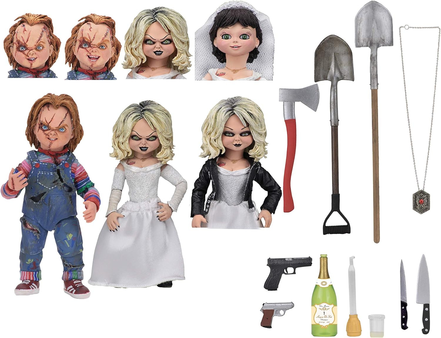 - Ultimate Chucky & Tiffany 2-pa