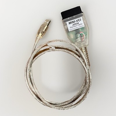 Mini Vci J2534 Cable Standard Obd2 Communication Interface 