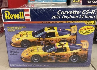 Revell Corvette C5-R 2001 Daytona 24 Hours 1/25 #85-2376 Factory Sealed *see Dis