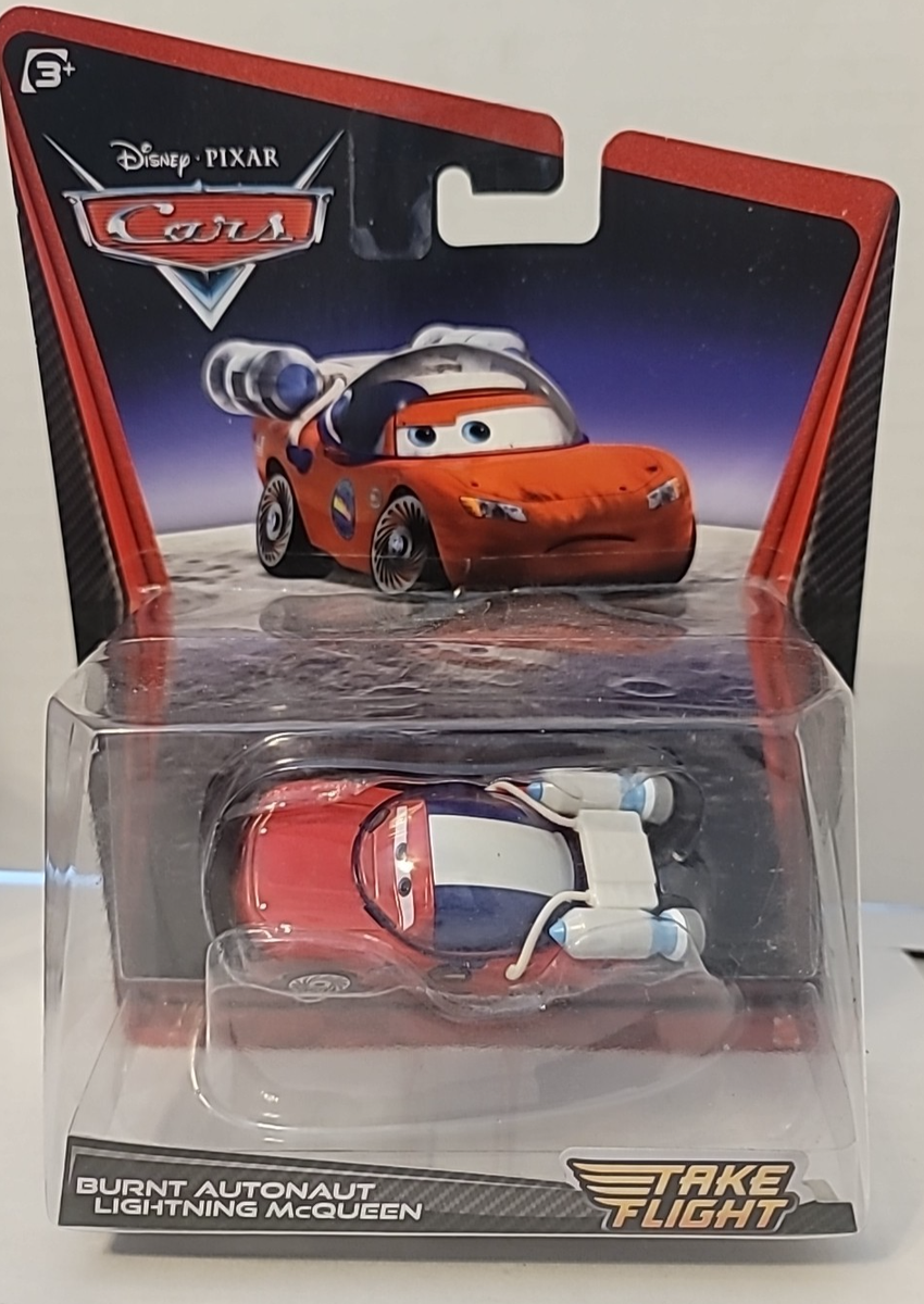BURNT AUTONAUT マックィーン　マックイーン　カーズ ミニカー DISNEY PIXAR CARS TAKE FLIGHT BURNT AUTONAUT LIGHTNING McQUEEN NIP