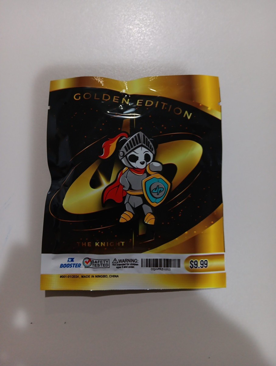 Dude Perfect Golden Edition Cool Panda Knight Rare Keychain | eBay