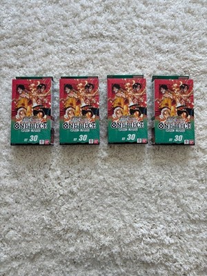 One Piece: Starter Deck EX - Luffy & Ace (ST-30) - BRAND NEW! SEALED! x 4