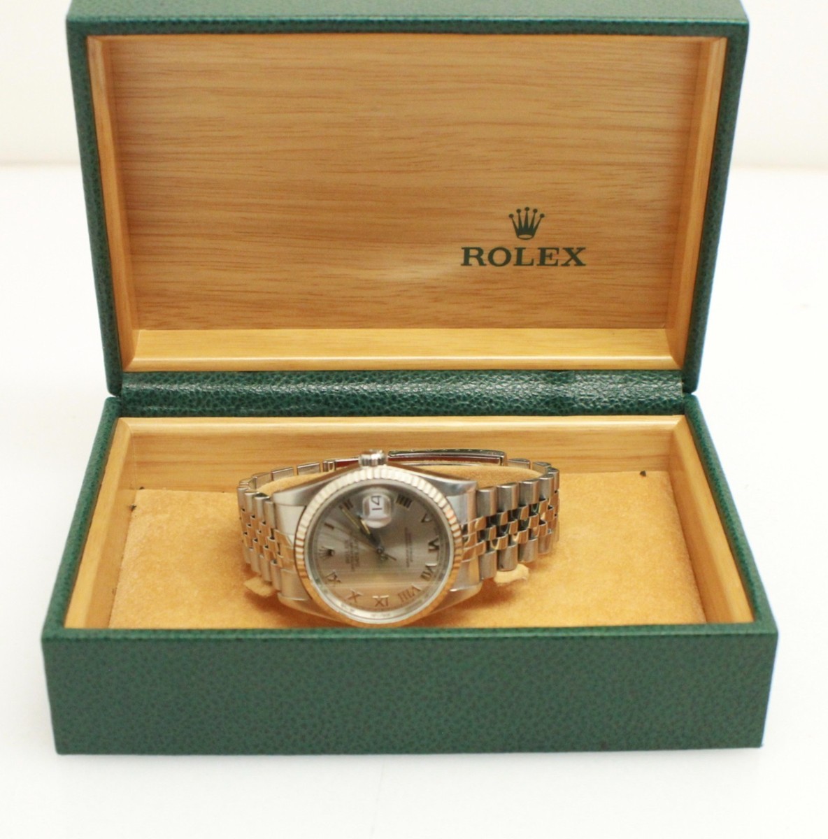 Rolex OysterPerpetual Datejust 36mm wrist size 7 | eBay