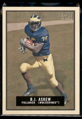 2009 Topps Magic B.J. Askew #142 Michigan Wolverines