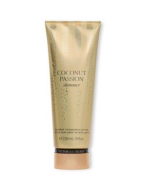 Victoria's Secret Coconut Passion Shimmer Body Lotion 8 Oz.