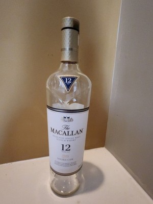 Macallan 12 YR Highland Single Malt Scotch Whiskey EMPTY 750 mL Bottle