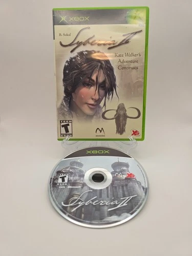 Syberia II: Kate Walker's Adventure Continues (Microsoft Xbox, 2004) CIB Tested