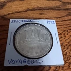 1972 Canadian Specimen Voyageur .500 Silver Dollar Coin