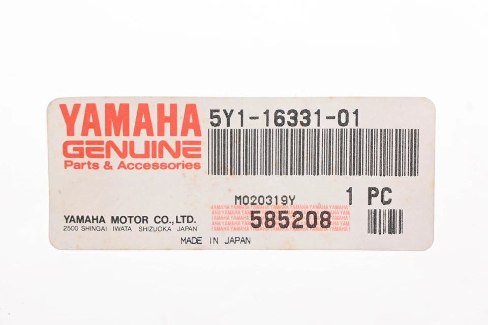 Placa de fricción de embrague nueva OEM Yamaha 5Y1-16331-01-00 NOS Foto 3 de 3