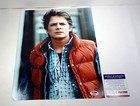 Michael J Fox Back To The Future Signed Autograph 11x14 Phot