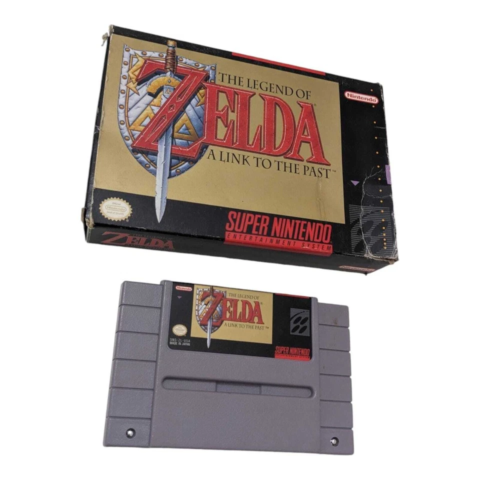 The Legend of Zelda: A Link to the Past Nintendo SNES 1992 CIB Complete Vintage - Image 2 of 4