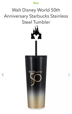 Walt Disney World 50th Anniversary Starbucks Stainless Steel  display picture 1