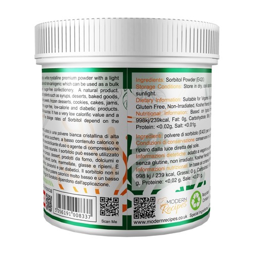 Sorbitol Powder - Premium Quality Vegan Friendly Non-GMO Gluten Free - Picture 17 of 21
