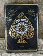 Black Edition Artisan Playing Cards by Theory11 Collectible Card Deck Brand New