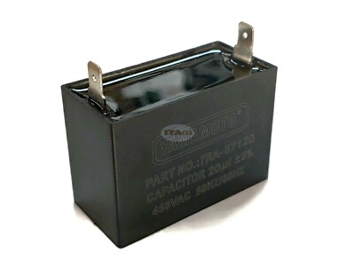 Generator Capacitor Condenser 2 Pin AVR Cbb61 20 Uf 50 60hz 250V - 450V Ac Pin