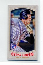 2016 Topps Gypsy Queen Mini Variation Greg Bird RC #73 New York Yankees