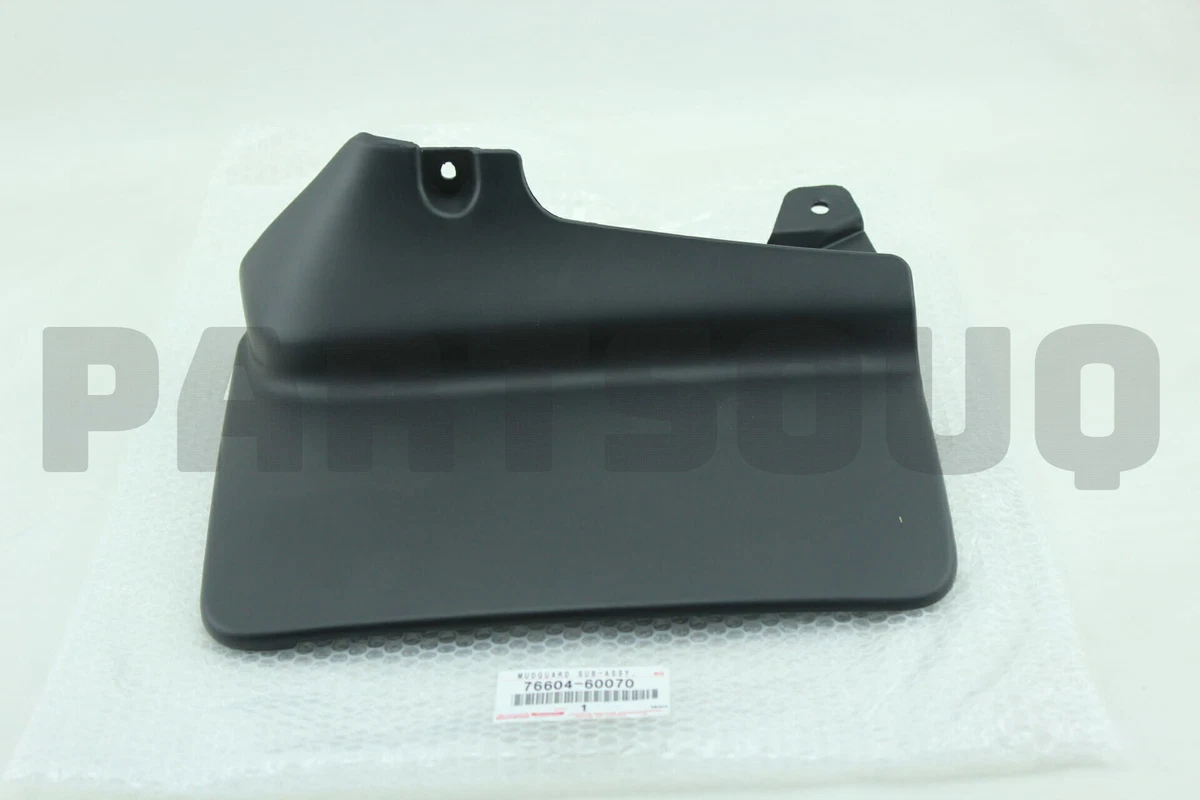 7660460070 Genuine Toyota MUDGUARD SUB-ASSY, FRONT FENDER, LH  