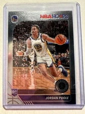 K42,440 - 2019-20 Hoops Premium Stock #223 Jordan Poole RC