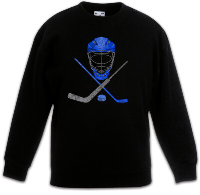 Ice Hockey Tools Kinder Pullover Player Passion Love Addiction Hockey Stick
