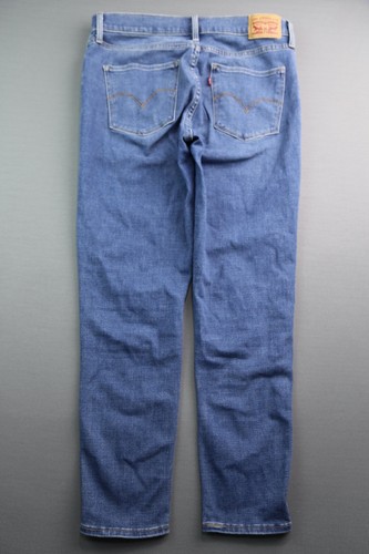 Women 2018 Levi's 311 Jeans Shaping Skinny Crop Embellished Sparkle Legs Sz 30 - Picture 7 of 8