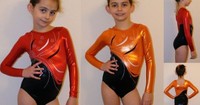 All Sizes Fleur Girls Long Sleeve Gymnastics Leotard 26,28,30,32,34,36,38 All Sizes Fleur Girls Long Sleeve Gymnastics Leotard 26,28,30,32,34,36,38