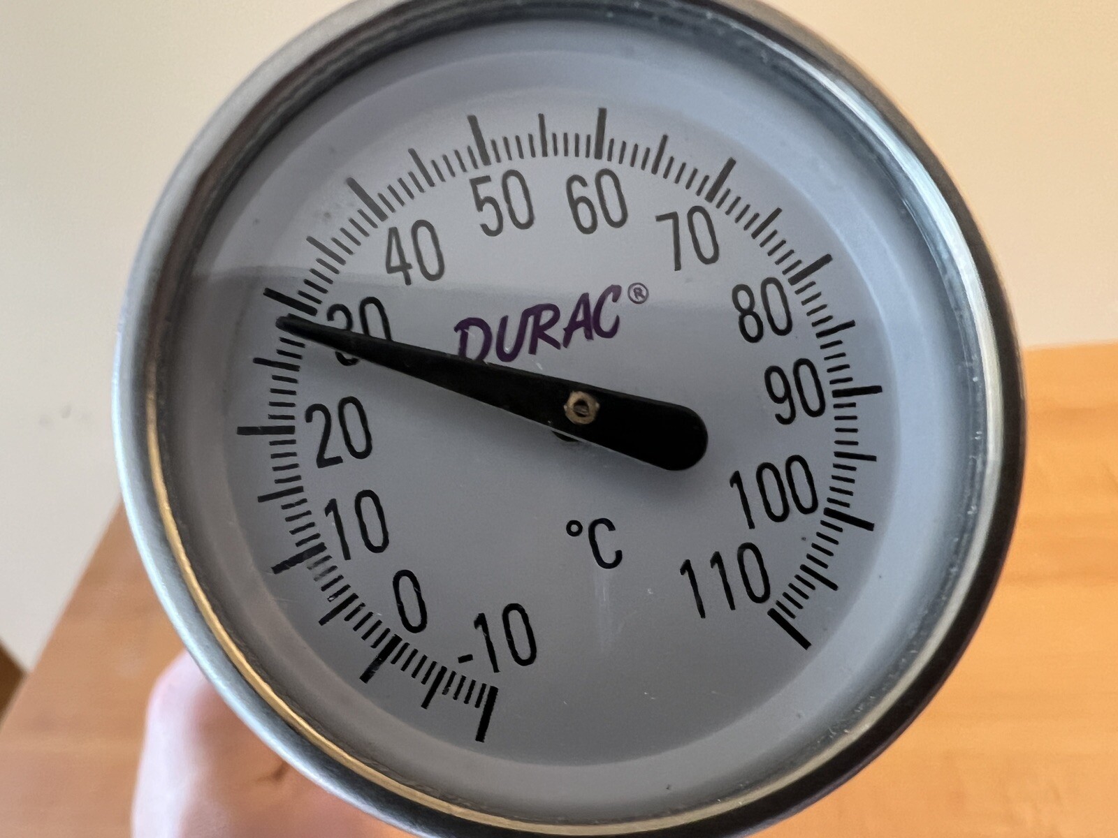 DURAC Soil Thermometer 19 Inch Length Premium Food Grade Stainless Steel CELCIUS