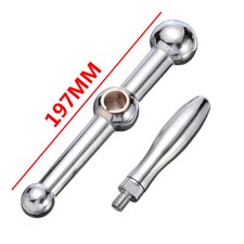 1 SET Milling Machine Safety Ball Crank Handle For Mill X&Y Axis Part New