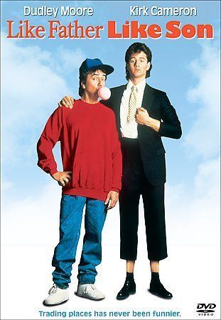 Like Father, Like Son Dvd Dudley Moore Kirk Cameron Freaky