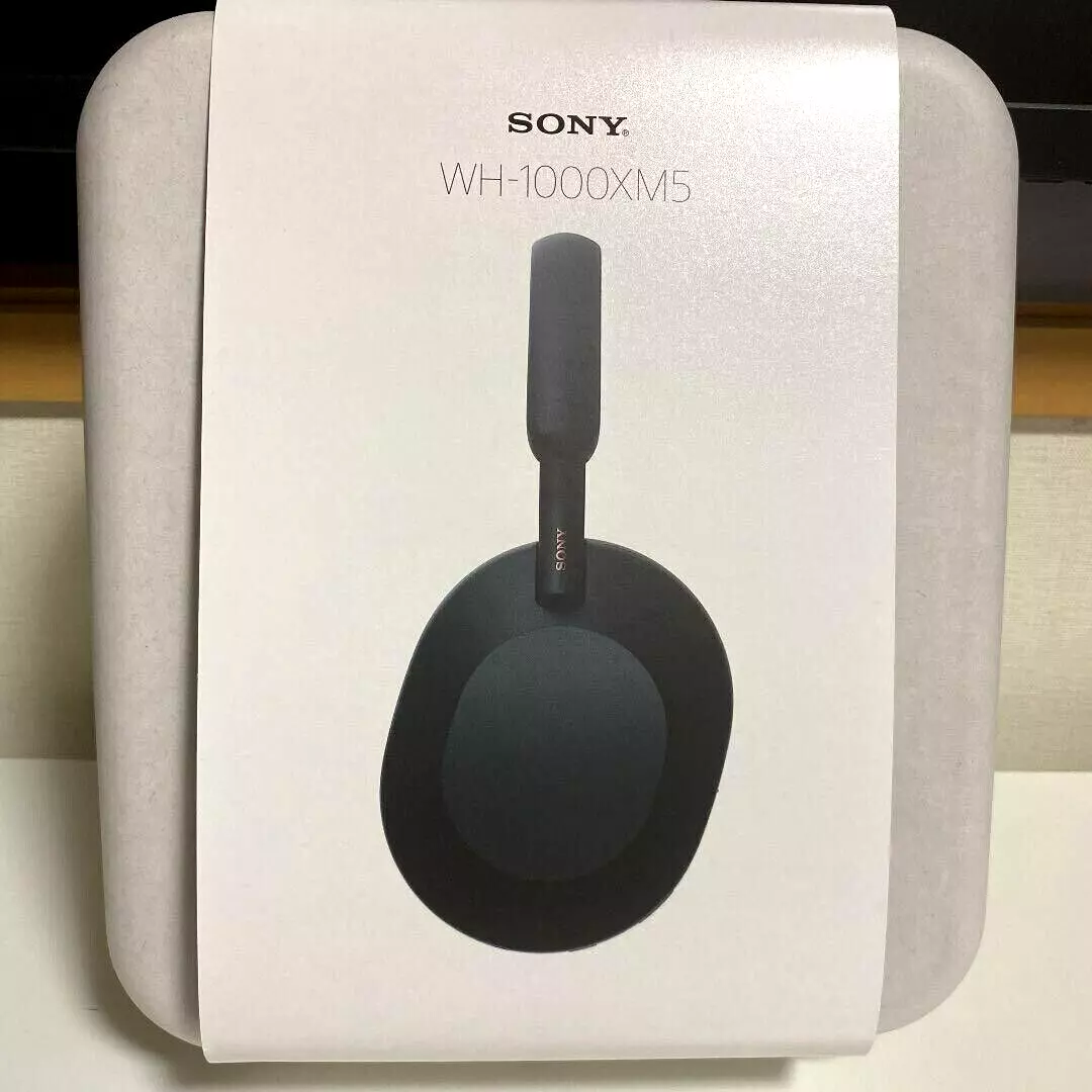 SONY Wireless Noise Canceling Stereo Headset WH-1000XM5 Black New Japan