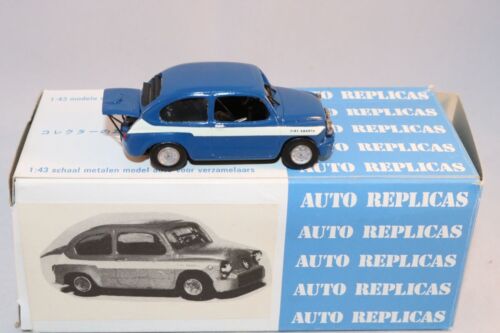 Auto Replicas a.r. 15 Fiat Abarth Blue perfect mint in box KIT build - Afbeelding 1 van 9