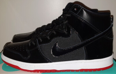 Nike SB Zoom Dunk High TR QS Bred, schwarz, gr. 45 UK10 AJ7730 001