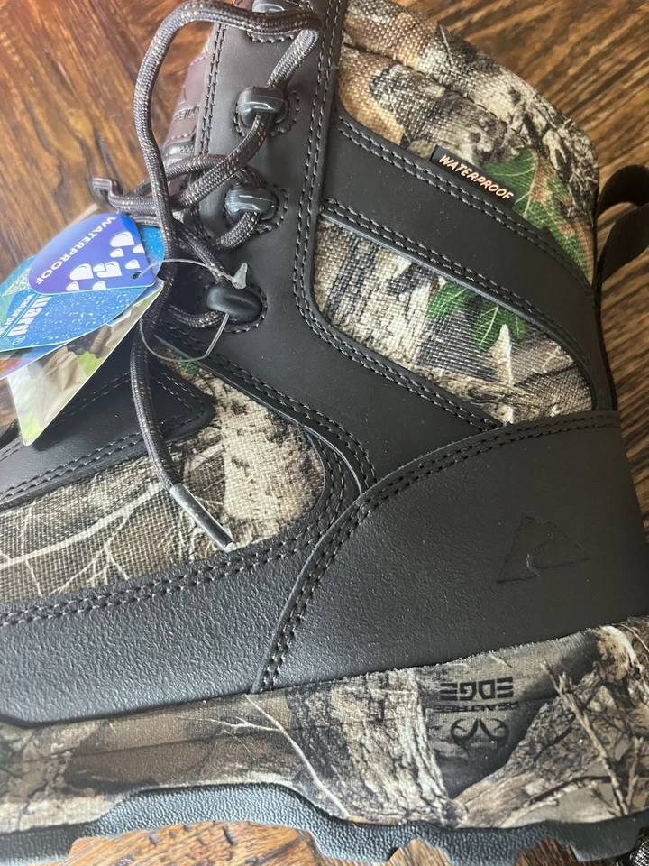 Botas de Caza OZARK TRAIL Para Hombre Camufladas Talla 10.5 Terreno Impermeables con Cordones Exterior Foto 2 de 4