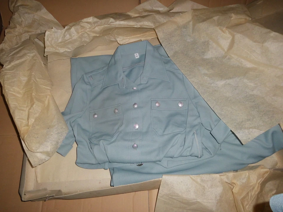 Original DDR NVA Damen Armee Frauen Volks Polizei Uniform Kleid Politesse Stasi - Bild 2 von 4