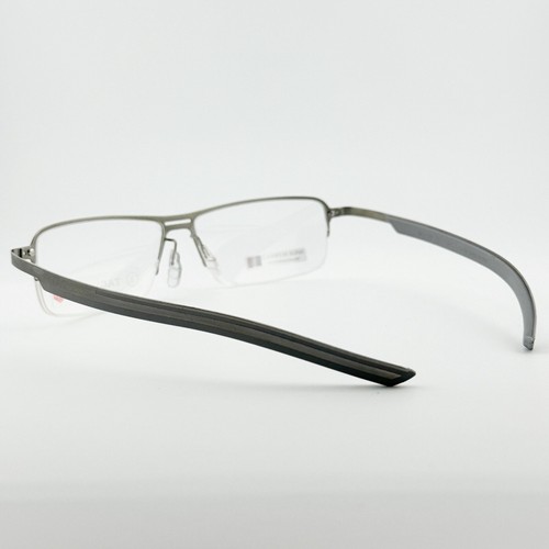 Authentic Tag Heuer Eyeglass Line Half-Rim TH 3823 Frame France Eyewear 57mm - Picture 7 of 23