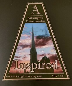 ARKWRIGHTS BRAUEREI INSPIRIERT ALE BIER PUMPE GRIFF CLIP ABZEICHEN 4,5 % ABV PRESTON AB